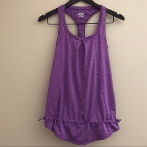 2/$25 32 Degrees Purple Cool Moisture Racerback Tank XS